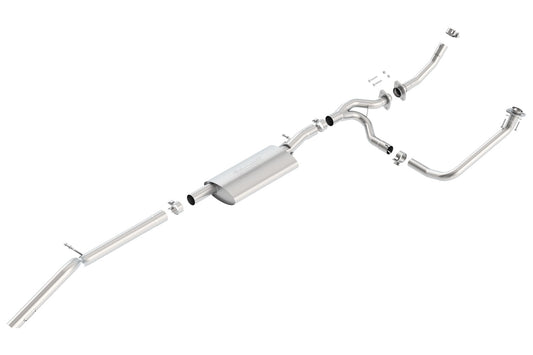 2012-2018 Jeep Wrangler JKU Cat-Back Exhaust System S-Type Climber