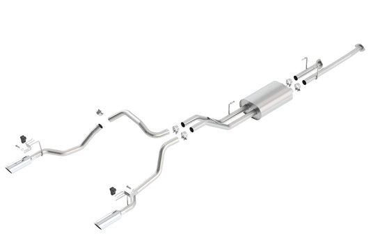 2014-2021 Toyota Tundra Cat-Back™ Exhaust System Touring Part # 140638