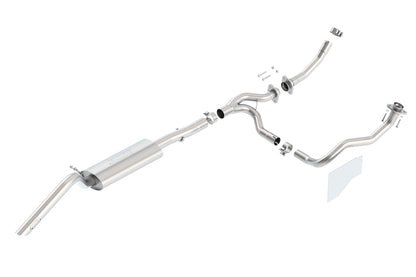 JK Wrangler 2 Door 2012-2018 Cat-Back Exhaust System S-Type Climber Design