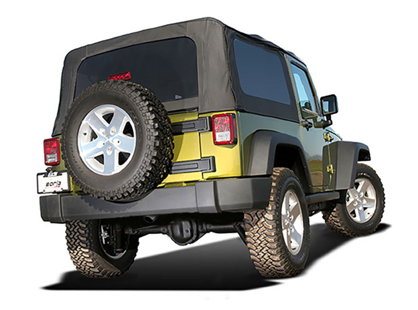 JK Wrangler 2 Door 2012-2018 Cat-Back Exhaust System S-Type Climber Design