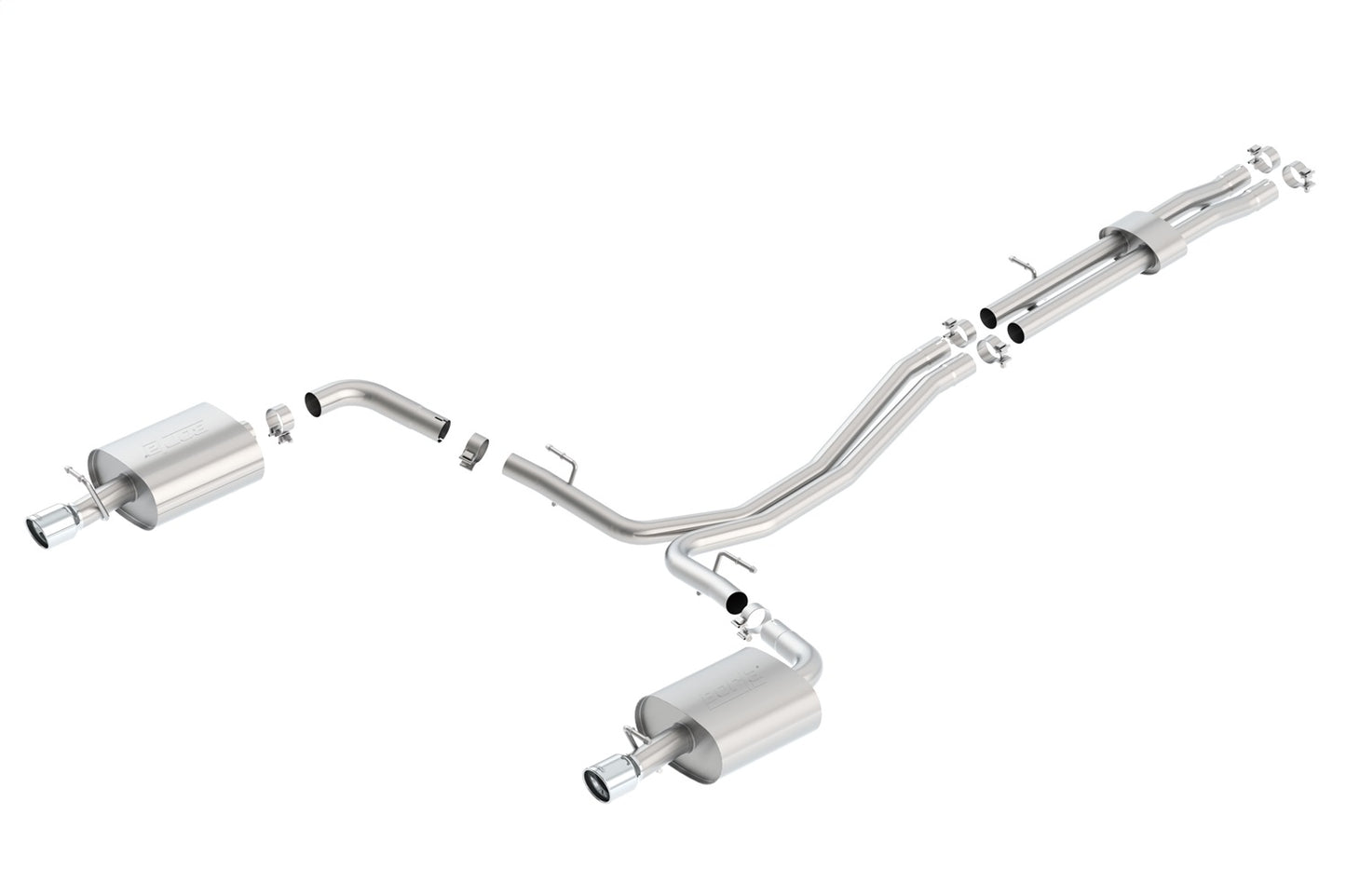 Explorer EcoBoost 2012-2015 Cat-Back Exhaust System S-Type