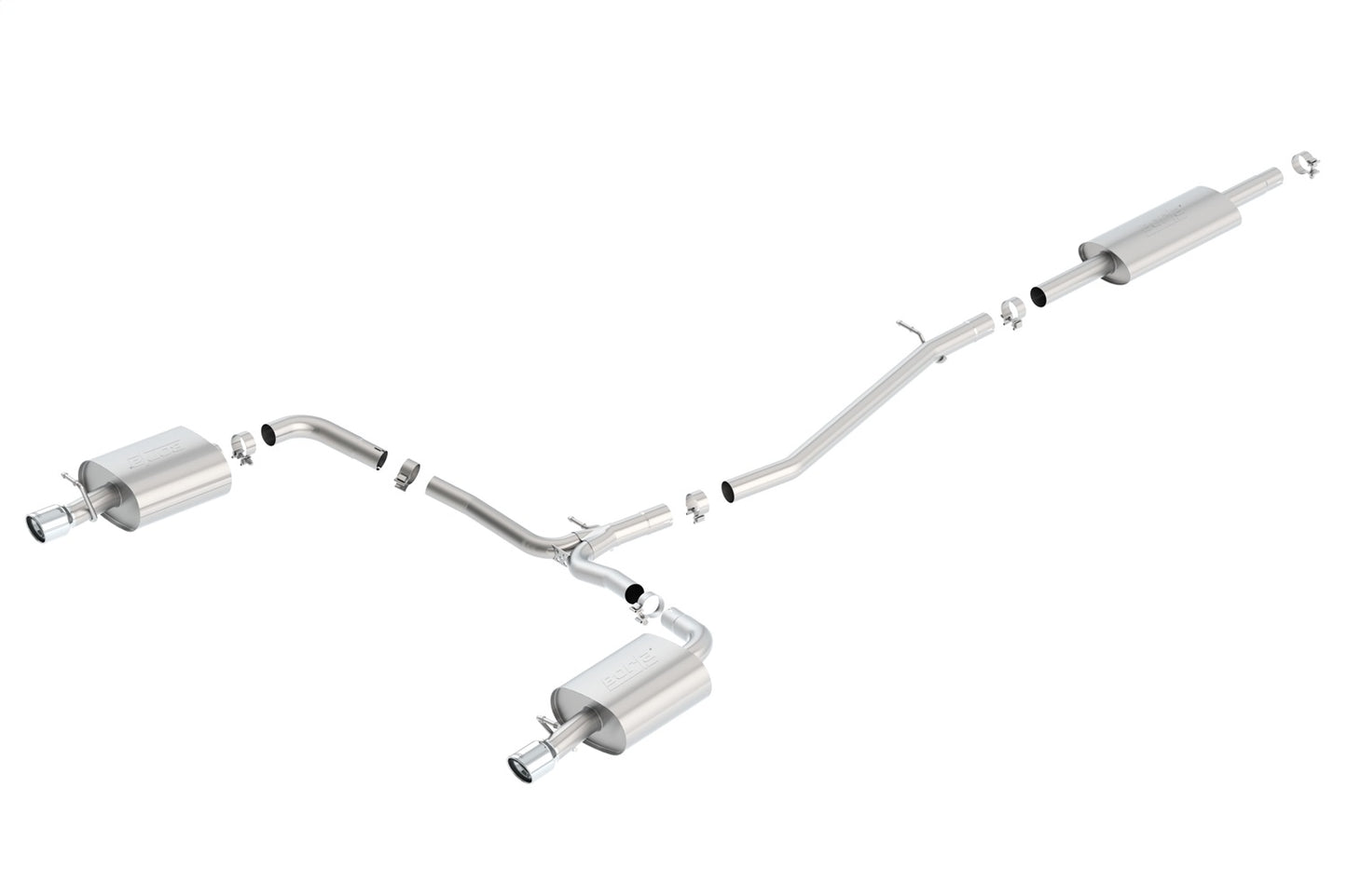 Cat-Back Exhaust System - Touring