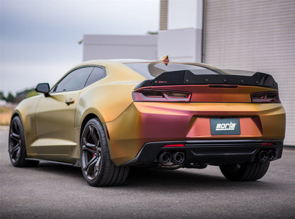 2016-2023 Chevrolet Camaro SS 3 In. With Dual Tips Cat-Back Exhaust System S-Type