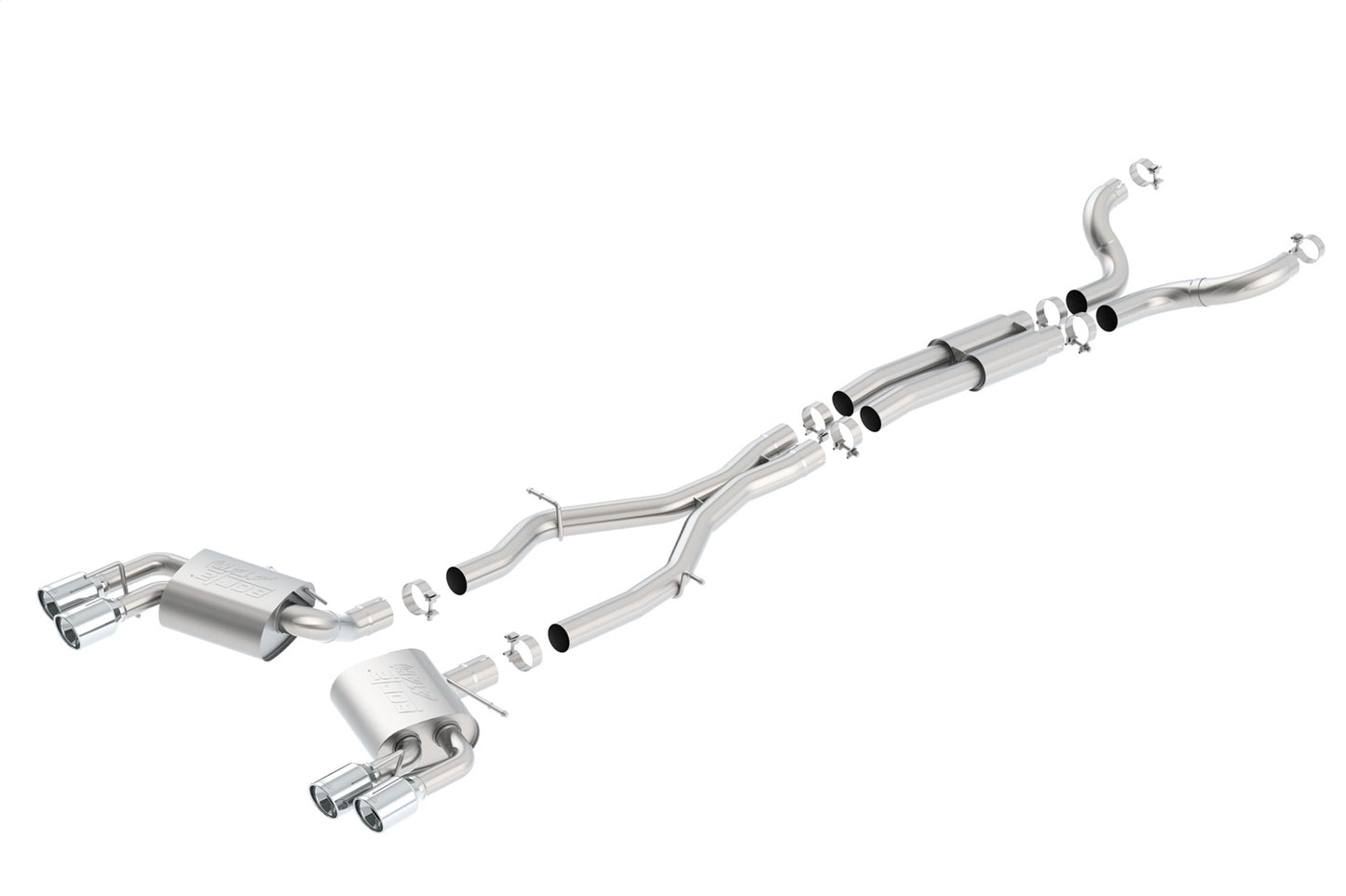2016-2023 Chevrolet Camaro SS 3 In. With Dual Tips Cat-Back Exhaust System ATAK