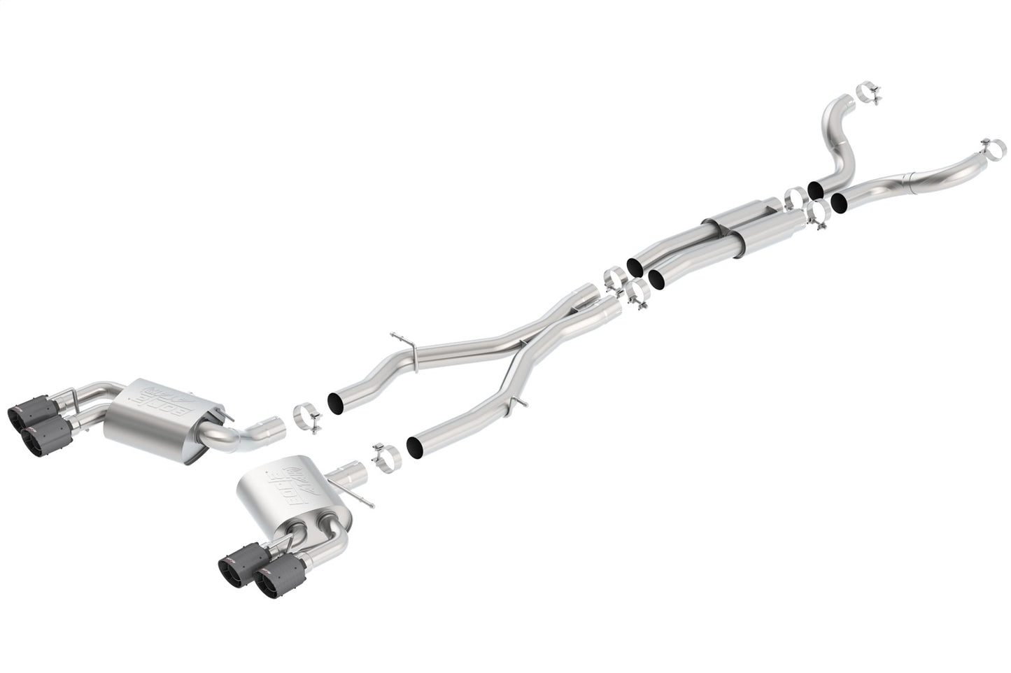 2016-2023 Chevrolet Camaro SS 3 In. With Dual Tips Cat-Back Exhaust System ATAK