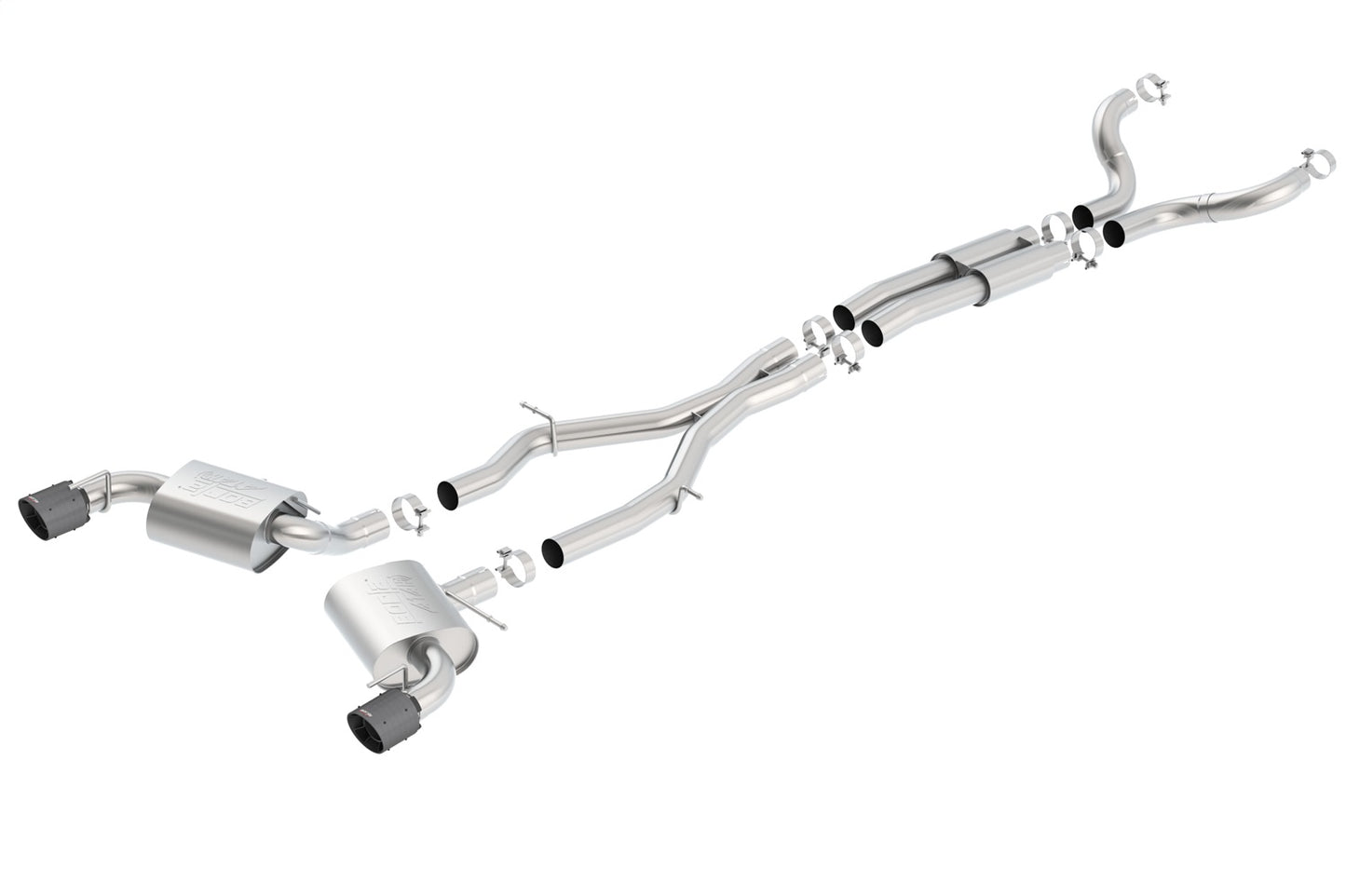 2016-2023 Chevrolet Camaro SS 3 In. With Single Tips Cat-Back Exhaust System ATAK