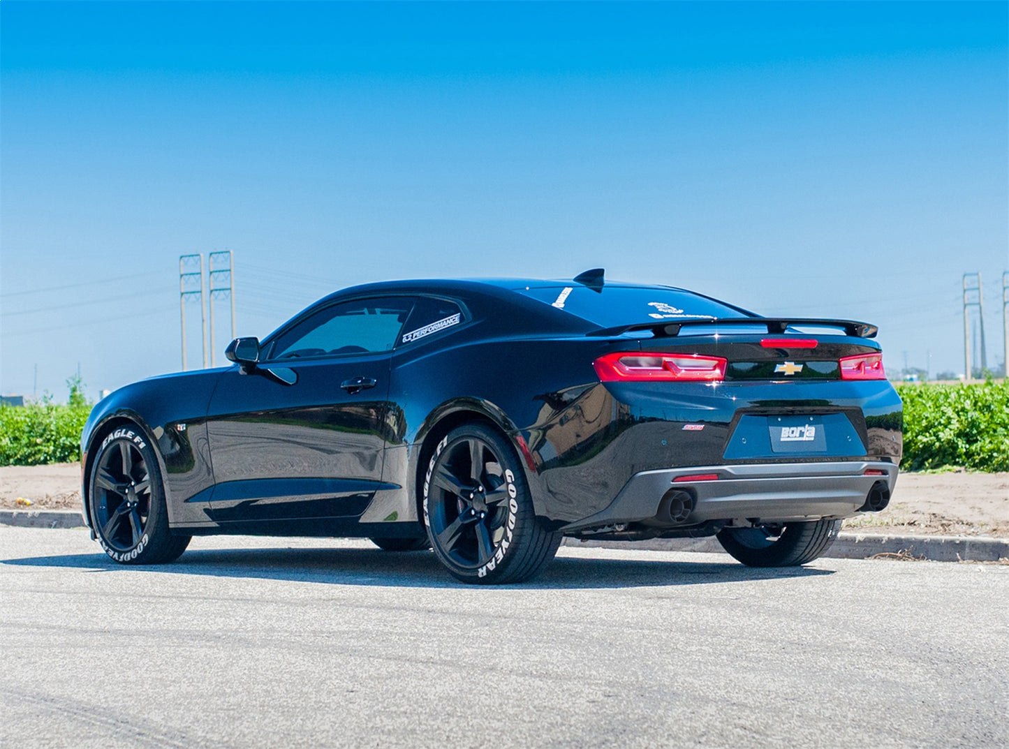2016-2023 Chevrolet Camaro SS 3 In. With Single Tips Cat-Back Exhaust System ATAK