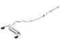 2016-2018 Ford Focus RS Cat-Back Exhaust System S-Type