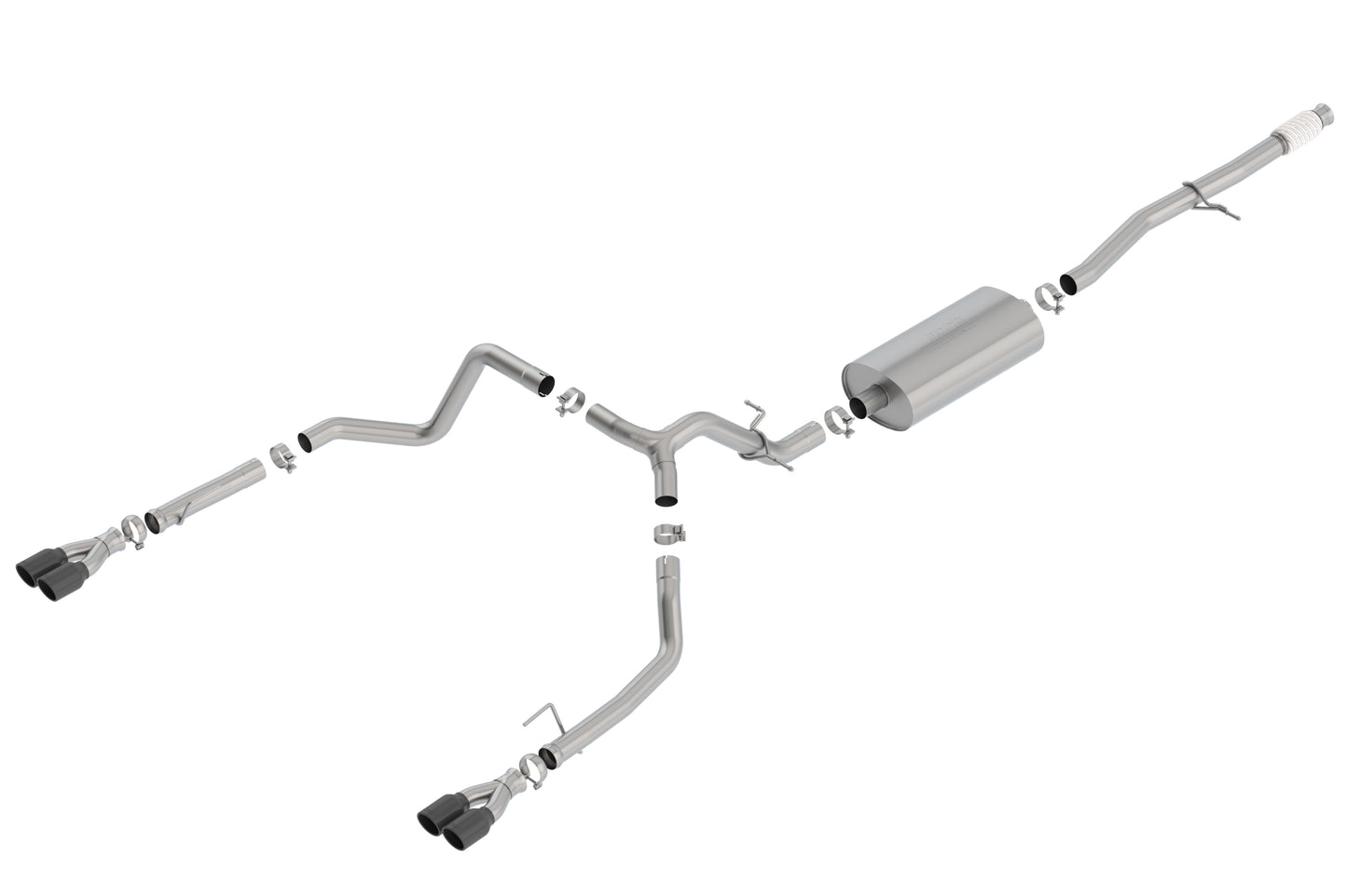 Silverado/ Sierra 1500 2019-2024 Cat-Back Exhaust System Touring