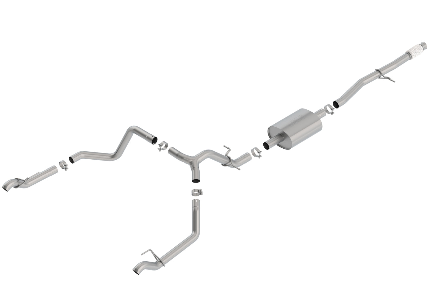 Silverado/ Sierra 1500 2019-2022 Cat-Back Exhaust System S-Type