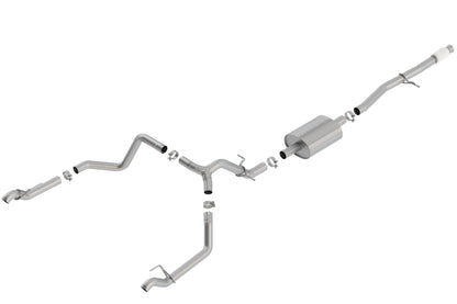 Silverado/ Sierra 1500 2019-2022 Cat-Back Exhaust System S-Type