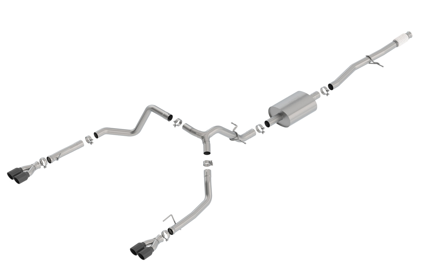Silverado/ Sierra 1500 2019-2024 Cat-Back Exhaust System S-Type