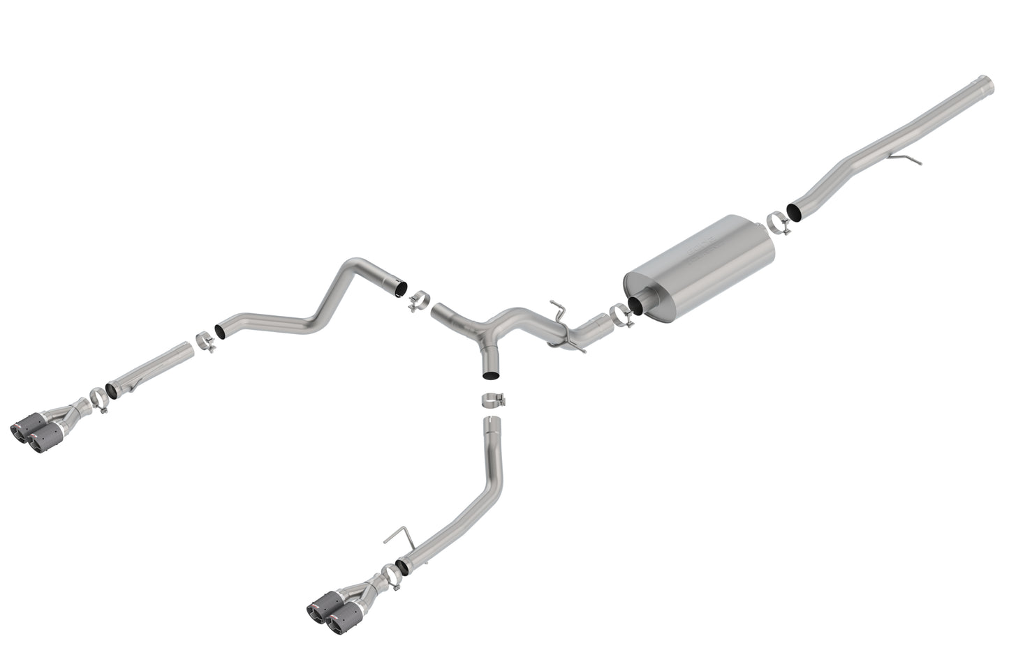 2019-2023 Chevrolet Silverado 1500/ GMC Sierra 1500 6.2L Cat-Back Exhaust System Touring