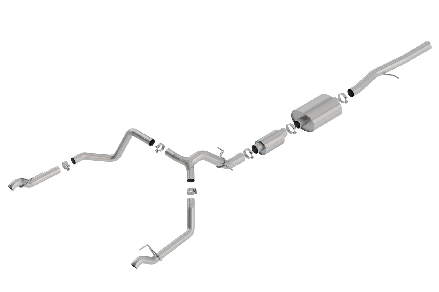 2019-2023 Chevrolet Silverado 1500/ GMC Sierra 1500 6.2L Cat-Back Exhaust System S-Type