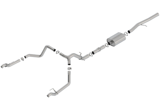 2019-2023 Chevrolet Silverado 1500/ GMC Sierra 1500 6.2L Cat-Back Exhaust System ATAK