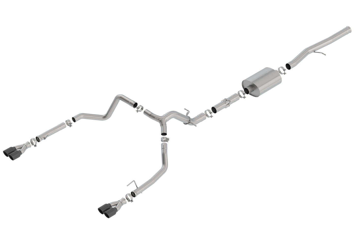 2019-2023 Chevrolet Silverado 1500/ GMC Sierra 1500 6.2L Cat-Back Exhaust System ATAK