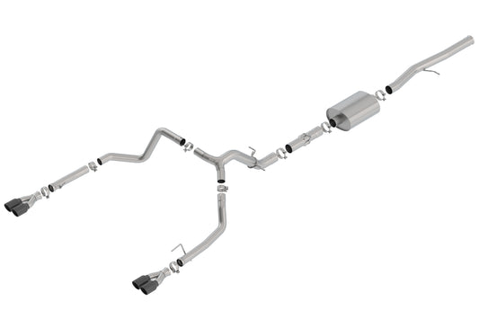 2019-2023 Chevrolet Silverado 1500/ GMC Sierra 1500 6.2L Cat-Back Exhaust System ATAK