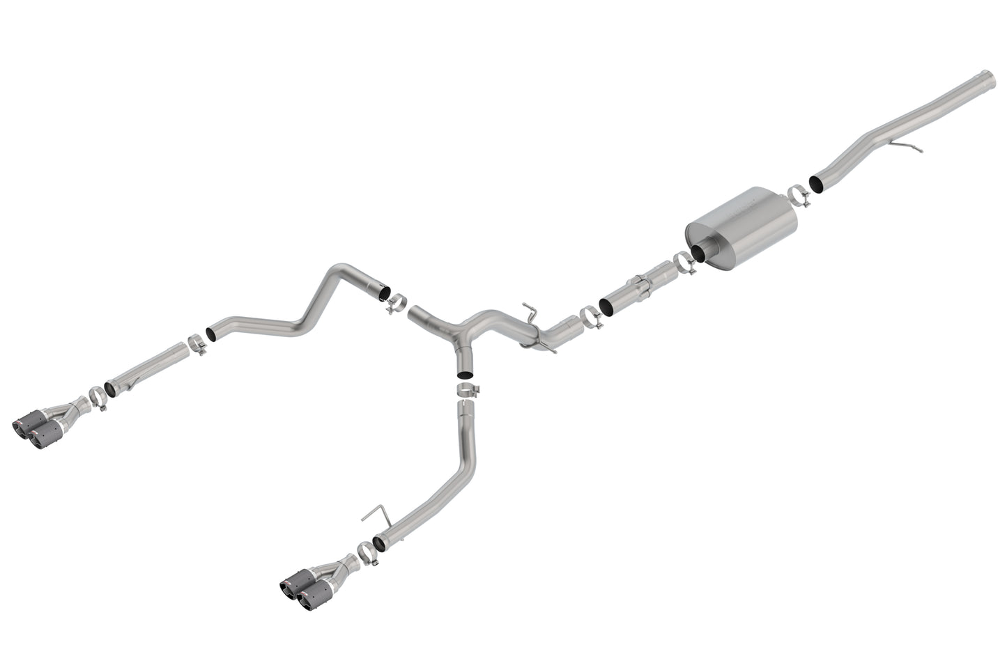 2019-2023 Chevrolet Silverado 1500/ GMC Sierra 1500 6.2L Cat-Back Exhaust System ATAK