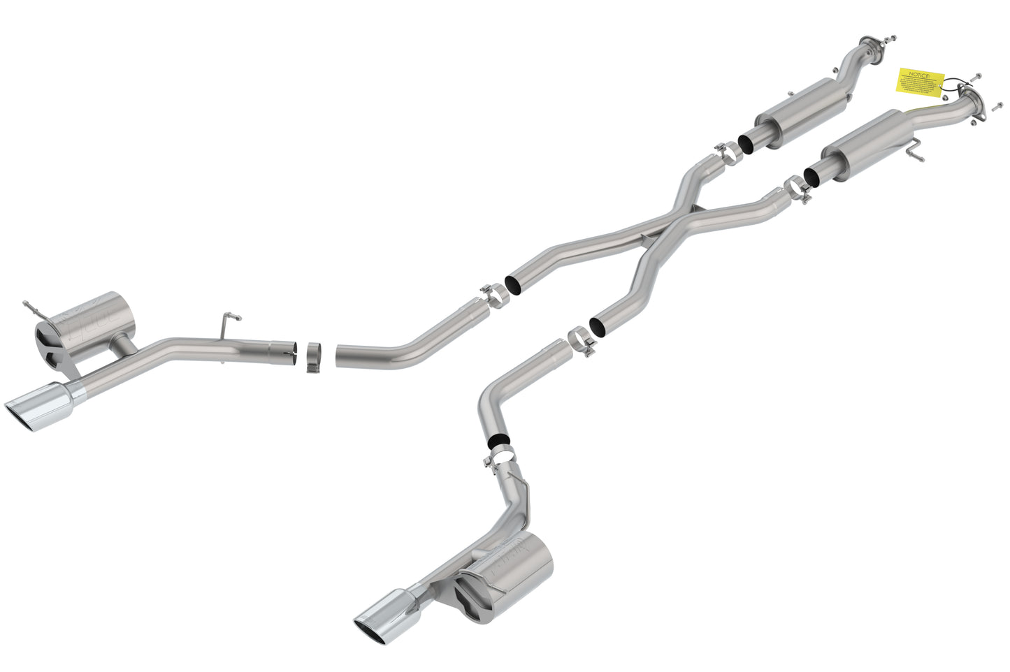 2018-2023 Dodge Durango SRT Cat-Back Exhaust System ATAK