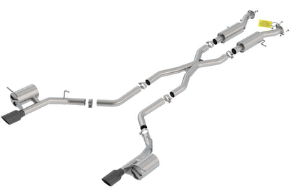 Borla 2018-2024 Dodge Durango SRT Cat-Back Exhaust System ATAK Part # 140792BC