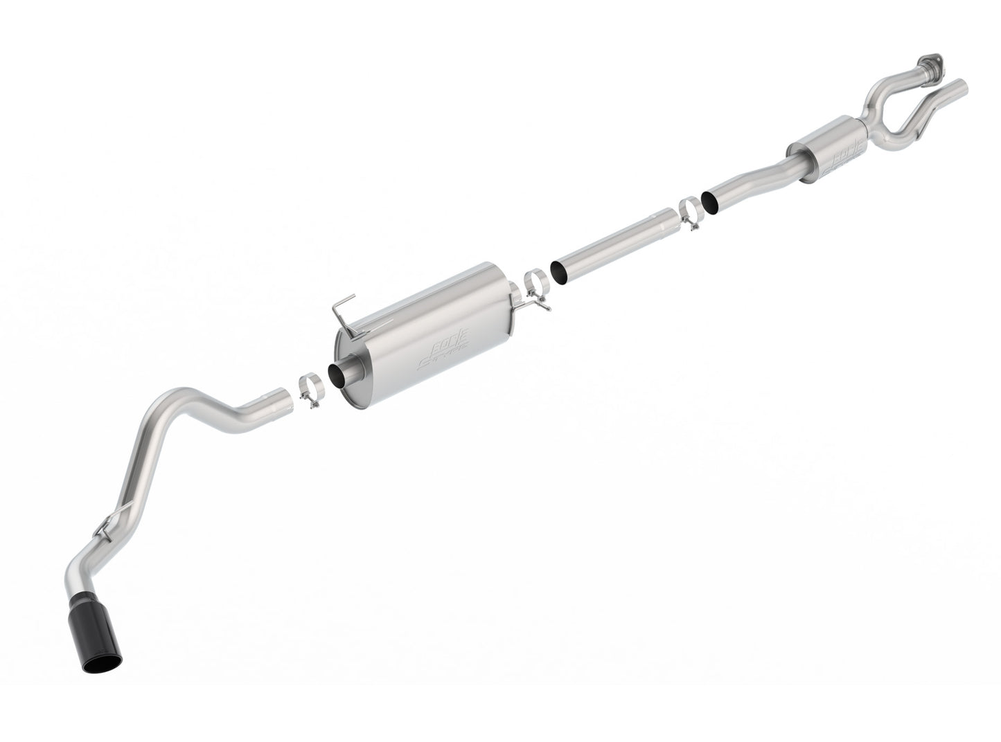 Borla 2017-202 Ford F-250/ F-350 Super Duty Cat-Back Exhaust System S-Type Part # 140798BC