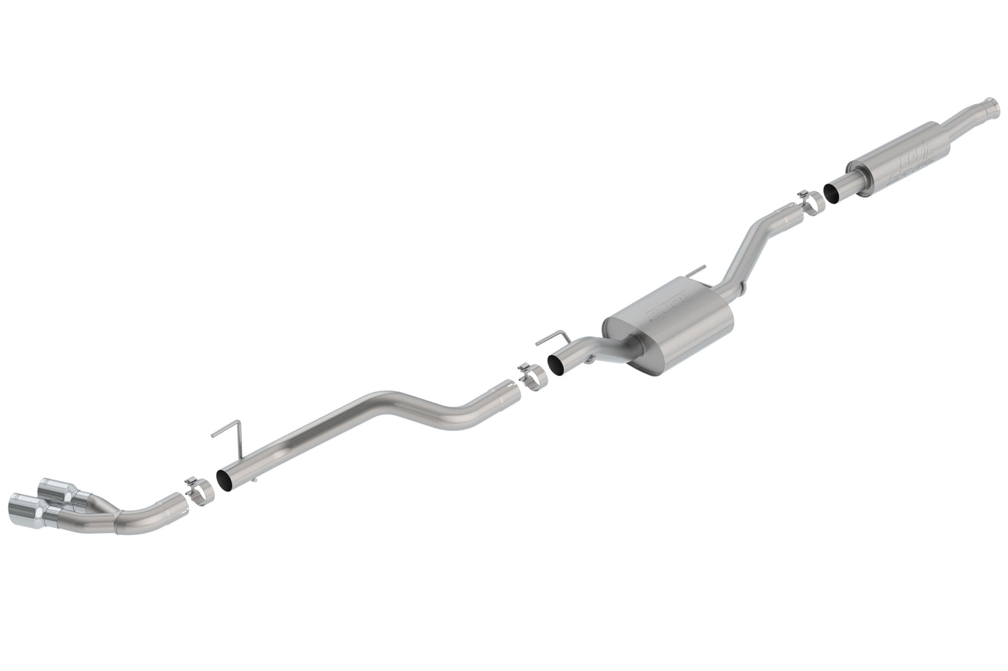 2020-2023 Jeep Gladiator JT Cat-Back Exhaust System S-Type