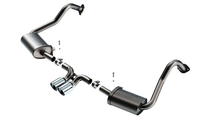 2017-2024 Porsche 718 Cayman/ 718 Boxster Cat-Back Exhaust System S-Type