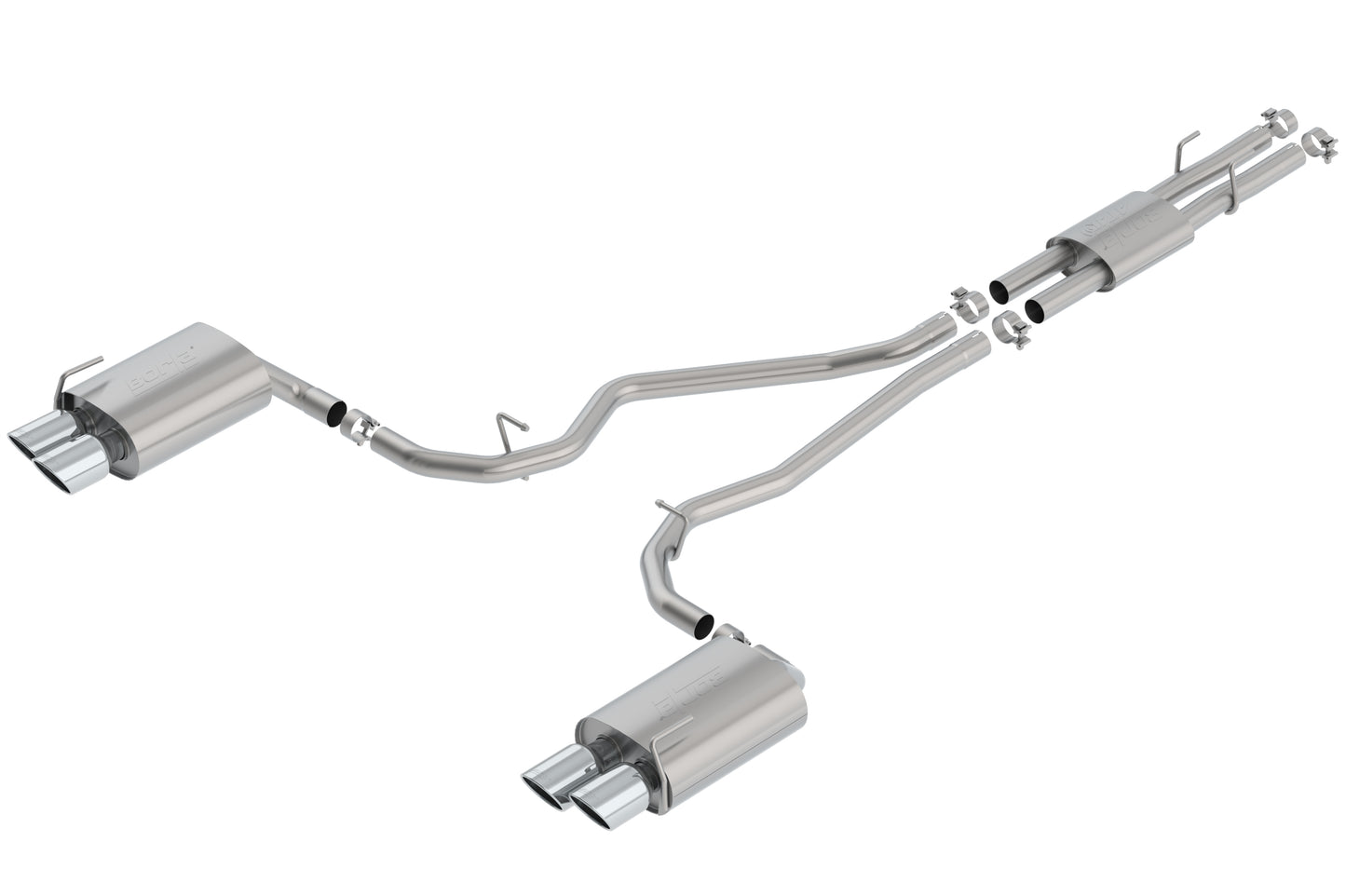 2020-2023 Ford Explorer ST/ Explorer Platinum/ Lincoln Aviator Cat-Back Exhaust System ATAK