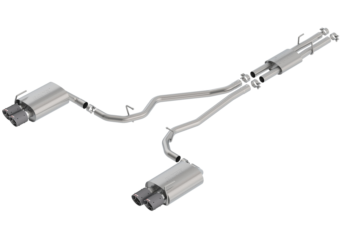 2020-2023 Ford Explorer ST/ Explorer Platinum/ Lincoln Aviator Cat-Back Exhaust System ATAK