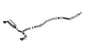 2020-2025 Toyota Supra Cat-Back Exhaust System ATAK Part # 140826BC