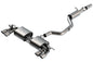 2018-2019 Volkswagen Golf R With Resonator Cat-Back Exhaust System S-Type
