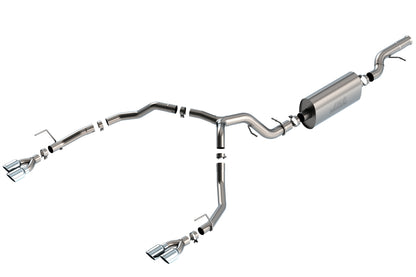 2021-2022 Chevrolet Tahoe/ GMC Yukon Cat-Back Exhaust System Touring
