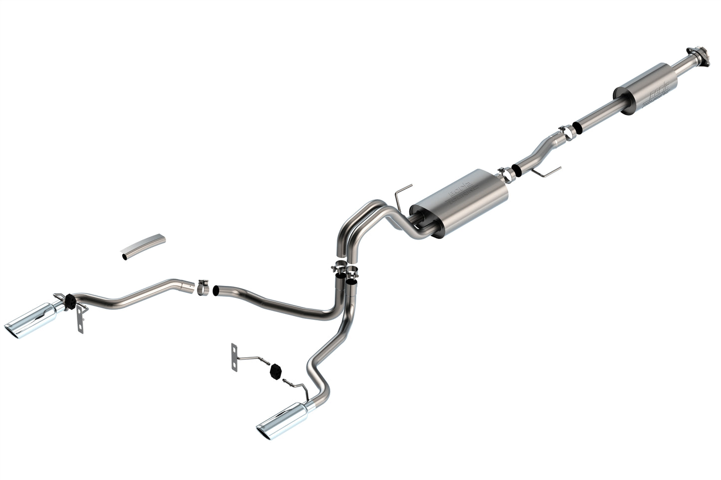 2021-2024 Ford F-150 2.7L/3.5L V6 Cat-Back Exhaust System Touring
