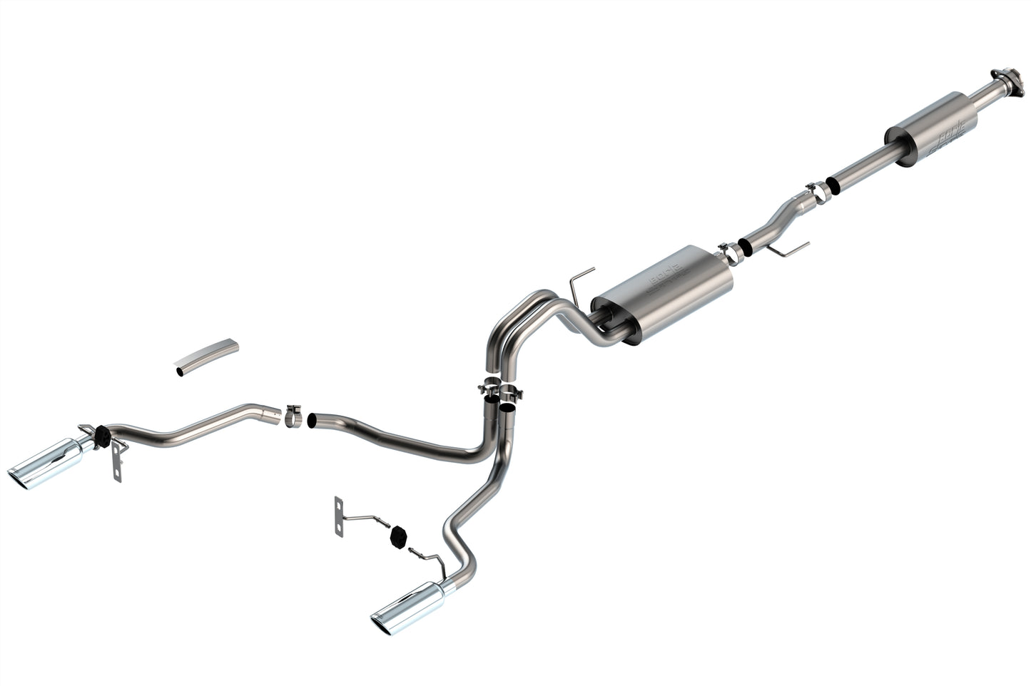 2021-2024 Ford F-150 3.3L V6 Cat-Back Exhaust System S-Type