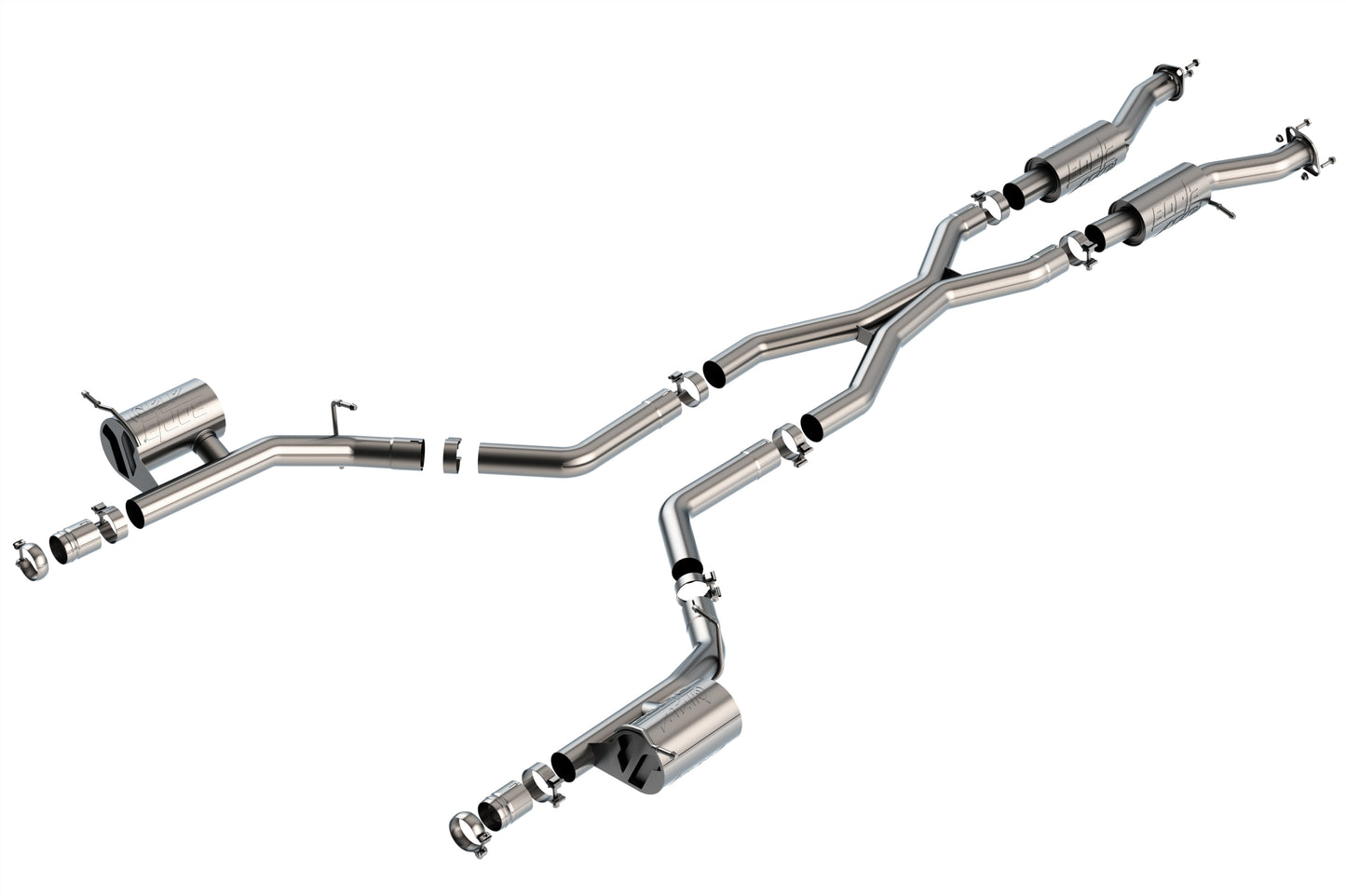 2021 2023 Dodge Durango SRT Hellcat Cat-Back Exhaust System ATAK