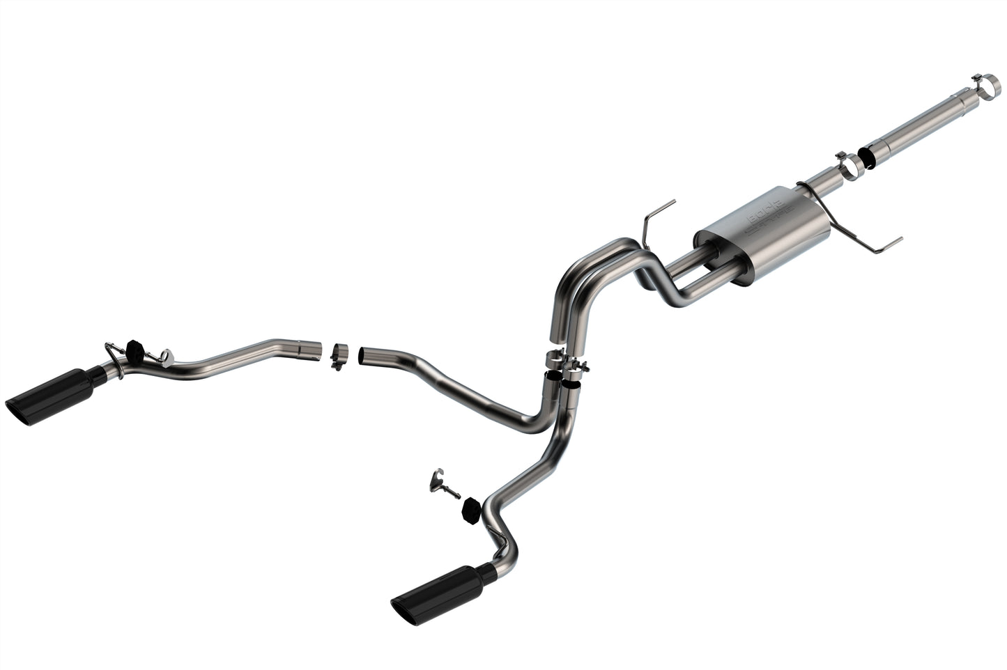 2021-2025 Ford F-150 3.5L V6 PowerBoost Cat-Back Exhaust System S-Type