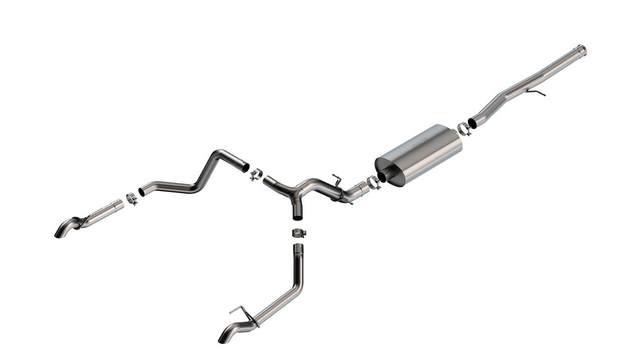 2022-2023 Chevrolet Silverado 1500 ZR2/ GMC Sierra 1500 AT4X Cat-Back Exhaust System S-Type