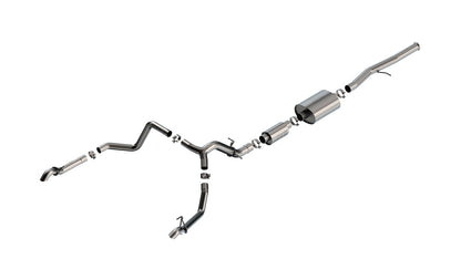 2022-2023 Chevrolet Silverado 1500 ZR2/ GMC Sierra 1500 AT4X Cat-Back Exhaust System S-Type