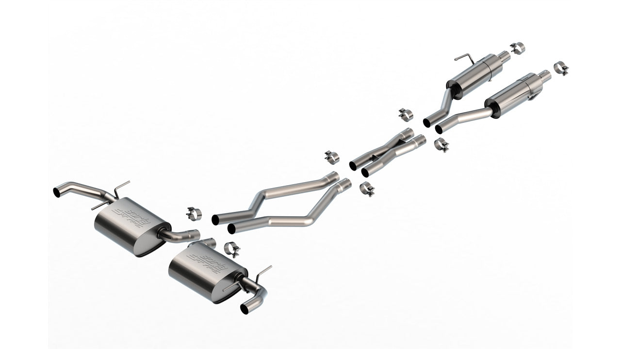 2022-2024 Grand Cherokee Cat-Back Exhaust System S-Type