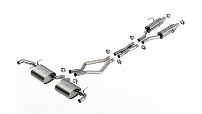 2022-2024 Grand Cherokee Cat-Back Exhaust System S-Type
