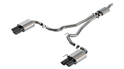 2024-2025 Ford Mustang EcoBoost Cat-Back Exhaust System S-Type Part # 140981BC