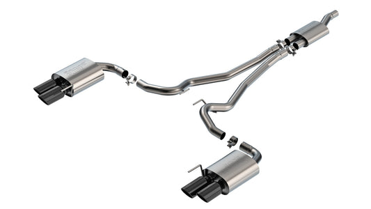 2024-2025 Ford Mustang EcoBoost Cat-Back Exhaust System S-Type Part # 140981BC