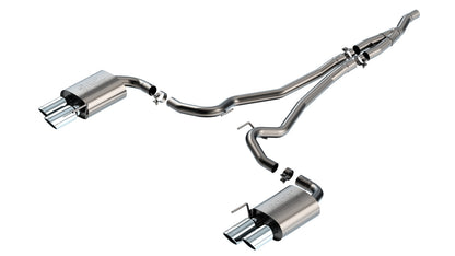 2024-2025 Ford Mustang EcoBoost Cat-Back Exhaust System ATAK Part # 140982