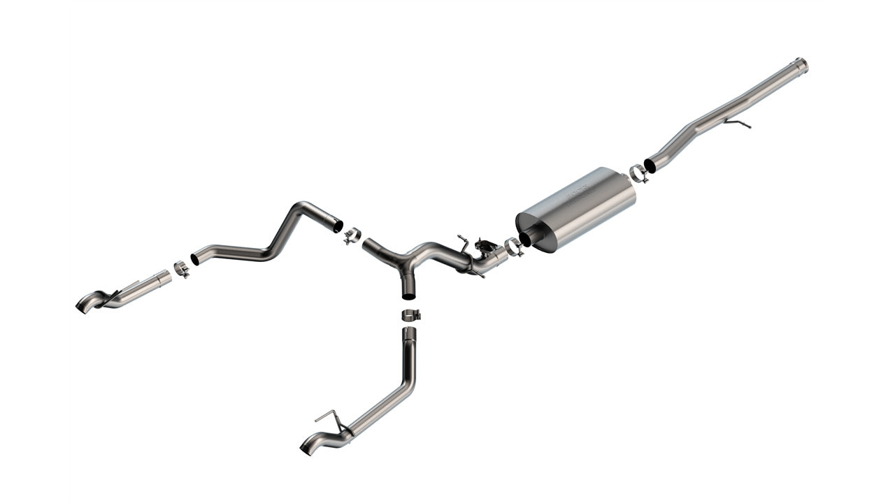 2025-2025 Chevrolet Silverado 1500/ GMC Sierra 1500 Cat-Back Exhaust System Touring Part # 140990