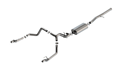 2025-2025 Chevrolet Silverado 1500/ GMC Sierra 1500 Cat-Back Exhaust System Touring Part # 140990