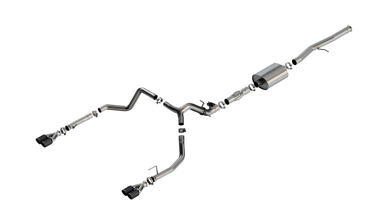 2025-2025 Chevrolet Silverado 1500/ GMC Sierra 1500 Cat-Back Exhaust System ATAK Part # 140997CFBA
