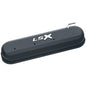 Raised "LSX" Emblem Aluminum Valve Covers  Black Crinkle  LS Engines