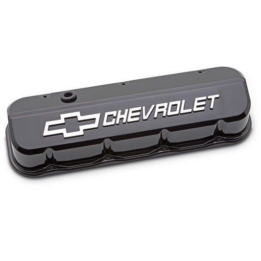 Liquid Black W/ Raised Chevy Logo
