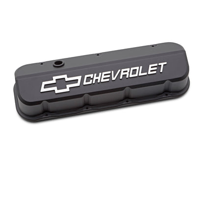 Black Crinkle W Raised Chevy Logo
