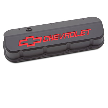 Black Crinkle W/ Red Chevy Logo